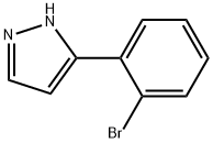 5-(2-BROMO-PHENYL)-1H-PYRAZOLE Struktur