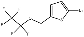 (5-BROMOTHIEN-2-YL)METHYL PENTAFLUOROETHYL ETHER Struktur