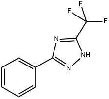 3-PHENYL-5-TRIFLUOROMETHYL-1,2,4-TRIAZOLE Struktur