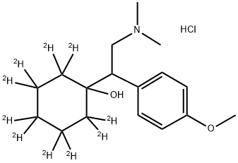 VENLAFAXINE-D10 HCL Struktur