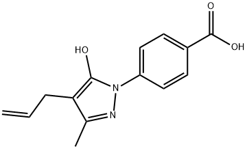 4-(4-ALLYL-5-HYDROXY-3-METHYL-PYRAZOL-1-YL)-BENZOIC ACID price.