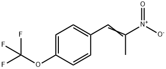 1-(2-NITRO-PROPENYL)-4-TRIFLUOROMETHOXY-BENZENE Struktur