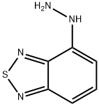 2,1,3-BENZOTHIADIAZOL-4-YL-HYDRAZINE Struktur