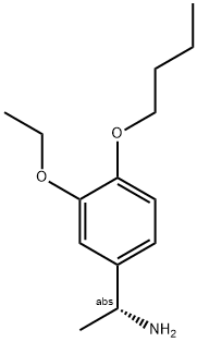 (1R)-1-(4-BUTOXY-3-ETHOXYPHENYL)ETHYLAMINE Struktur