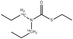 EPTAM (PROPYL-1-14C) Struktur