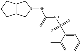 N-[[(HEXAHYDROCYCLOPENTA [C]PYRROL-2(1H)-YL)AMINO]CARBONYL]-2-METHYL BENZENESULFONAMIDE