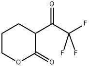 A-TRIFLUOROACETYL-D-VALEROLACTONE Struktur