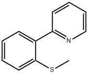 2-(2-METHYLTHIOPHENYL)PYRIDINE Struktur