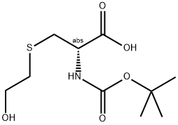 BOC-(S)-ETHANOL-D-CYS Struktur