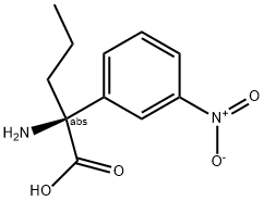 (2S)-2-AMINO-2-(3-NITROPHENYL)PENTANOIC ACID Struktur