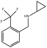 CYCLOPROPYL-(2-TRIFLUOROMETHYL-BENZYL)-AMINE Struktur