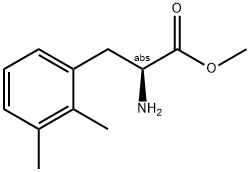 METHYL (2S)-2-AMINO-3-(2,3-DIMETHYLPHENYL)PROPANOATE Struktur