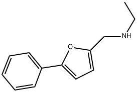 N-((5-PHENYL-2-FURYL)METHYL)ETHANAMINE Struktur