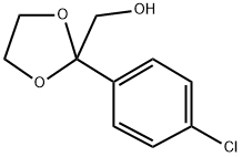 [2-(4-CHLOROPHENYL)-[1,3]DIOXOLAN-2-YL]METHANOL Struktur