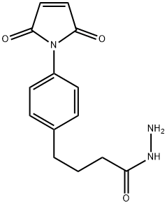 4-(4-N-MALEIMIDOPHENYL)BUTYRIC ACID HYDRAZIDE Struktur