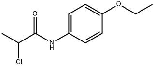 2-CHLORO-N-(4-ETHOXYPHENYL)PROPANAMIDE Struktur