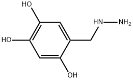 2,4,5-TRIHYDROXY-BENZYL-HYDRAZINE Struktur