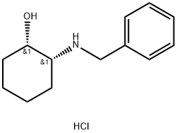 CIS-2-BENZYLAMINO-CYCLOHEXANOL HYDROCHLORIDE Struktur