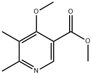 METHYL 5,6-DIMETHYL-4-METHOXYNICOTINATE Struktur