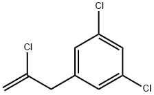 2-CHLORO-3-(3,5-DICHLOROPHENYL)-1-PROPENE Struktur