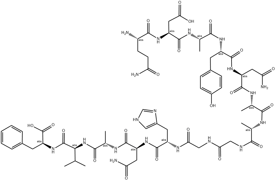 ANTIGEN 85-B PRECURSOR (281-294) Struktur