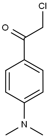 4-(N,N-DIMETHYLAMINO)PHENACYL BROMIDE Struktur