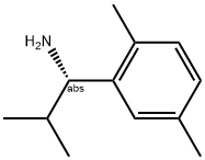 (1S)-1-(2,5-DIMETHYLPHENYL)-2-METHYLPROPYLAMINE Struktur