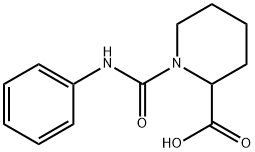 1-(ANILINOCARBONYL)PIPERIDINE-2-CARBOXYLIC ACID Struktur