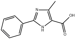 5-METHYL-2PHENYL-3H-IMIDAZOLE-4-CARBOXYLIC ACID Struktur