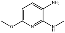 3-AMINO-6-METHOXY-2-METHYLAMINOPYRIDINE Struktur