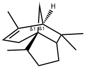 3,6,8,8-TETRAMETHYL-2,3,4,7,8,8A-HEXAHYDRO-1H-3A,7-METHANO-AZULENE Struktur