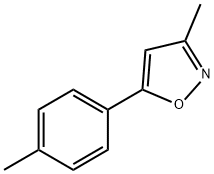 3-METHYL-5-P-TOLYLISOXAZOLE Struktur