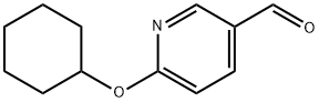 6-(CYCLOHEXYLOXY)NICOTINALDEHYDE Struktur