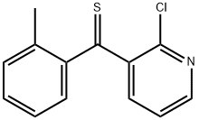 2-CHLORO-3-(2-METHYLTHIOBENZOYL)PYRIDINE Struktur