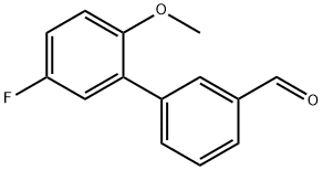 3-(3-FLUORO-6-METHOXYPHENYL)BENZALDEHYDE Struktur