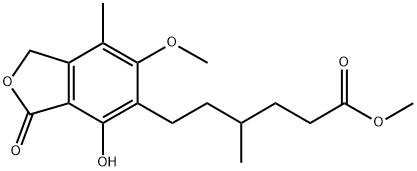 MYCOPHENOLIC ACID, DIHYDRO, METHYL ESTER Struktur