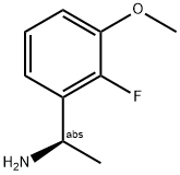 (1R)-1-(2-FLUORO-3-METHOXYPHENYL)ETHYLAMINE Struktur