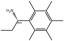 (1S)-1-(2,3,4,5,6-PENTAMETHYLPHENYL)PROPYLAMINE Structure