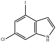 6-CHLORO-4-IODO INDOLE Struktur