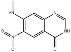 7-(METHYLAMINO)-6-NITROQUINAZOLIN-4(3H)-ONE Struktur