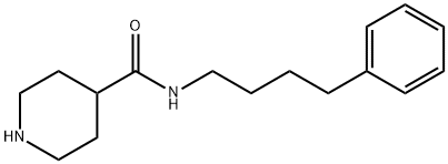 N-(4-PHENYLBUTYL)PIPERIDINE-4-CARBOXAMIDE Struktur