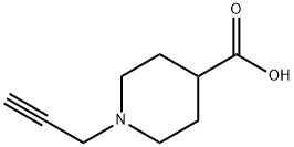 1-PROP-2-YNYLPIPERIDINE-4-CARBOXYLIC ACID Struktur