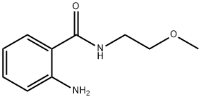 2-AMINO-N-(2-METHOXYETHYL)BENZAMIDE Struktur