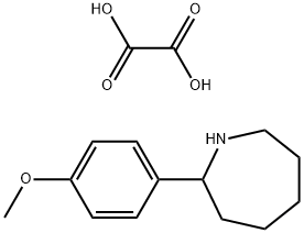 2-(4-METHOXY-PHENYL)-AZEPANE, OXALIC ACID Struktur