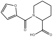 1-(2-FUROYL)PIPERIDINE-2-CARBOXYLIC ACID Struktur