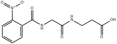 NITROBENZOYL-GLY-BETA-ALA-H Struktur