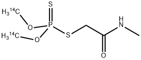 DIMETHOATE-OCH3-14C Struktur