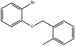 2-BROMOPHENYL-(2-METHYLBENZYL)ETHER Struktur