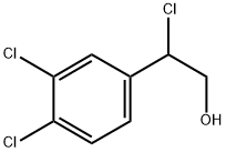 2-CHLORO-2-(3,4-DICHLORO-PHENYL)-ETHANOL Struktur