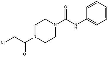 4-[OXO(PIPERAZIN-1-YL)ACETYL]MORPHOLINE Struktur